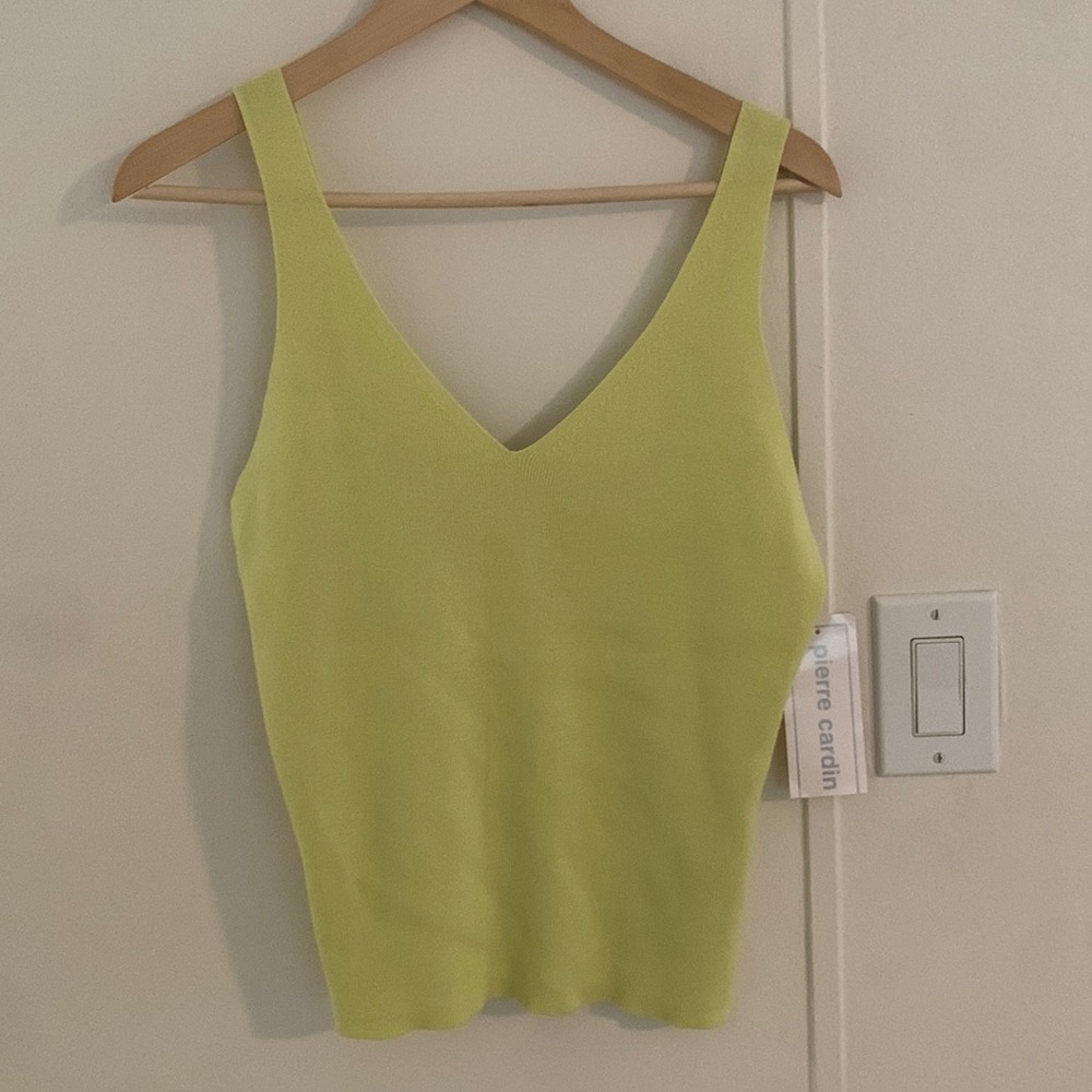 Pierre Cardin knit tank top
